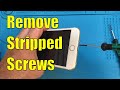 How to Remove Stripped Screws from a Phone