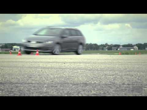 Adac Autotest Vw Golf Variant 2 0 Tdi Bmt Youtube