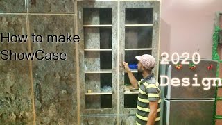 How to make showcase at home || kitchen showcase