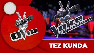 THE VOICE OF UZBEKISTAN TEZ KUNDA