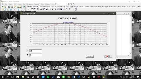 VIDEO PEMBELAJARAN 1: gelombang sinusoidal dengan Delphi 7
