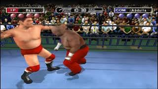 King of Colosseum Red & Green Matches Giant Baba vs Abdullah The Butcher