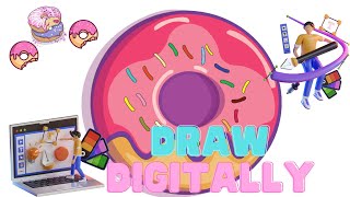 Digital art for beginners | Adobe illustrator