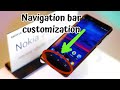 How to change navigation bar in all nokia android 9.0 pie