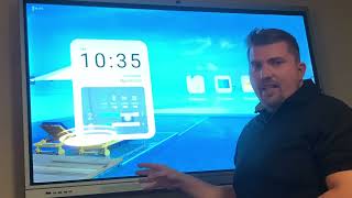 Interactive JYXOIHUB Smart Board, 65 Inch 4K UHD Touch Screen Smart board demo by Mike