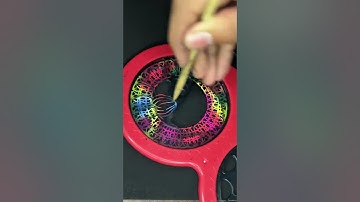 Perfect Geometry in Motion - Hypnotizing Spirograph Art #art #asmr #spirograph #shorts #2025 #usa