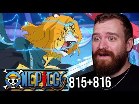 Pedro Sacrifices AGAIN?!? | One Piece Ep 815+816 Reaction& Review | Whole Cake Arc!