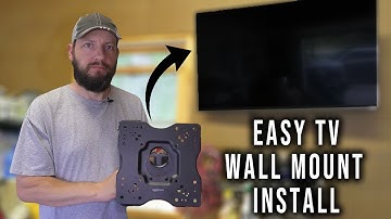How to Install Amazon Basics Full Motion Articulating TV Mount
