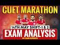CUET Paper Analysis 2026 | 14 May Shift 1 &amp; 2 Answer Key 🔥 | Competition Guru #cuet2026