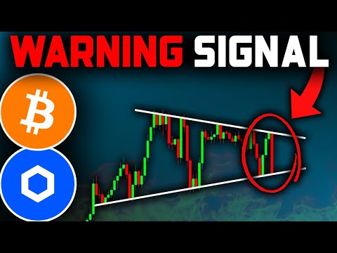 BITCOIN WARNING SIGNAL FLASHING NOW!! Bitcoin News Today, Chainlink & Ethereum Price Prediction!