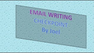 Checkpoint Email