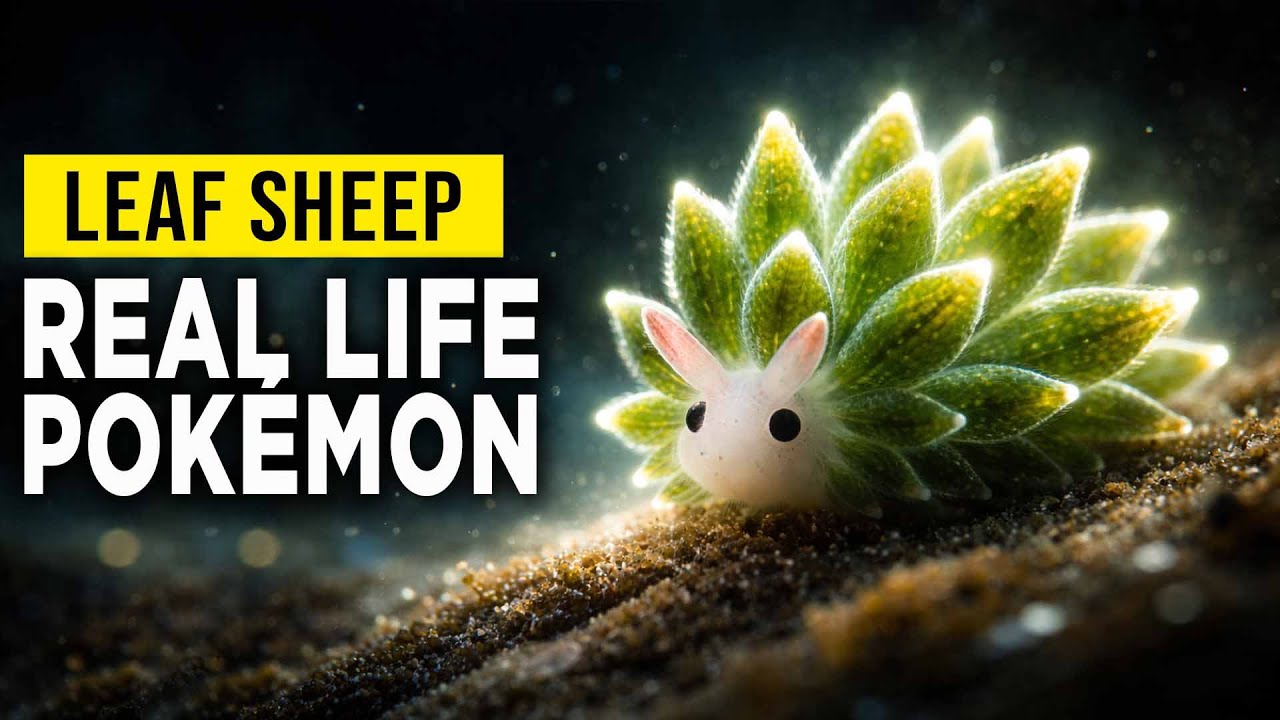 Leaf Sheep: The Solar-Powered Sea Slug | HABITS