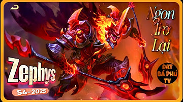 AOV Game Guide | ZEPHYS mùa S4-2025 | đi Rừng gánh team ❤️