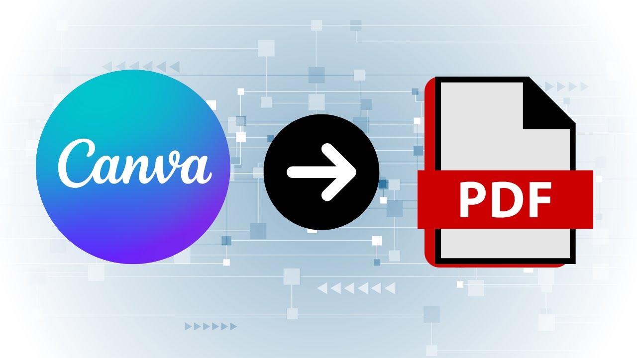 Como Exportar tus Diseños de Canva a PDF en 30 SEGUNDOS! - YouTube