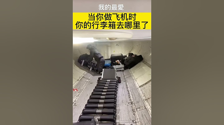 ❤️當你坐飛機時，行李🧳箱去哪裡了？ #抖音熱門 #旅遊 #飛機