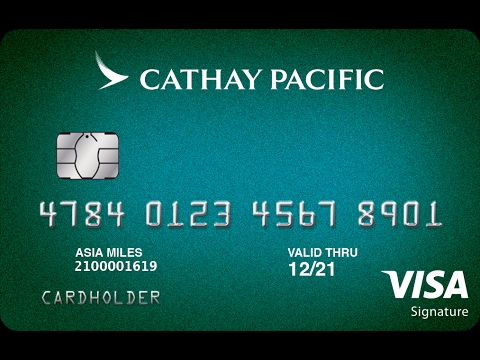 Introducing the new Cathay Pacific Visa® card