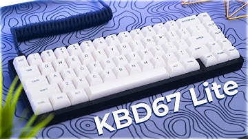 KBD67 Lite Review - The ULTIMATE Budget Custom Keyboard?