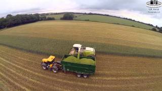 Suggitt Farm Services Harvesting Rye