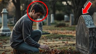 Son Visits Mom’s Grave 10 Years After Her Death, Suddenly He Feels a Tap on His Shoulder…