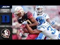 Duke vs. Florida State Condensed Game | 2020 ACC Football