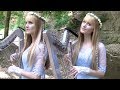 RIVER FLOWS IN YOU (Yiruma 이루마) Harp Twins - Camille and Kennerly