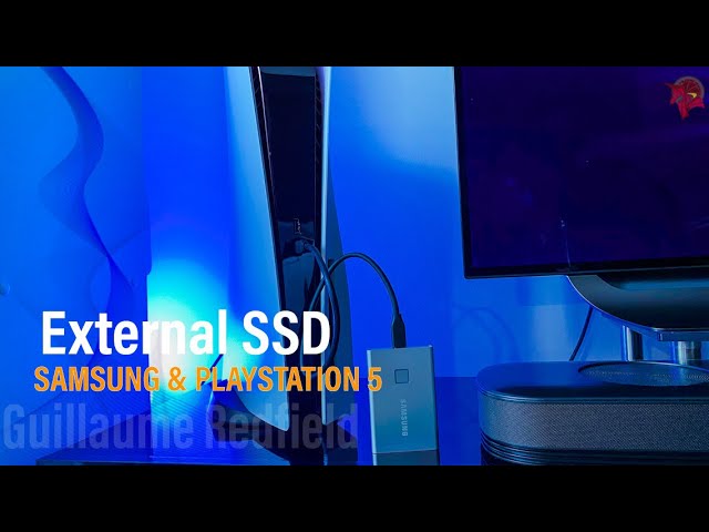 Installing Samsung T7 2TB External Portable Drive in PS5 