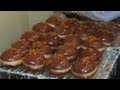 A feast of fried doughnuts on Fat Thursday