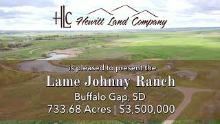 Lame Johnny Ranch | SD Ranch and Hunting Property | Buffalo Gap, SD