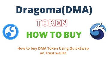 How to Buy Dragoma Token (DMA) Using QuickSwap On Trust Wallet OR MetaMask Wallet