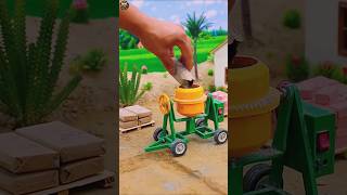 DIY Miniature Brick House | Satisfying Construction ASMR #shorts #diy #miniature #handcraft