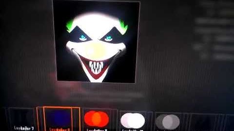 Black ops 2 crazy clown emblem tutorial