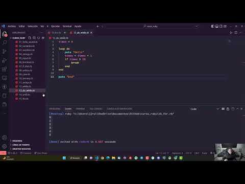 16 Estructuras iterativas for - Curso Ruby - OpenBootcamp