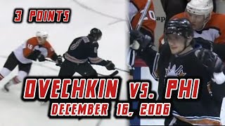 Ovechkins High-Flying Night vs. Philadelphia (12/16/2006)