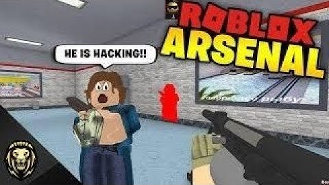 Met a Roblox hacker (Roblox arsenal part 2 of the hacker)