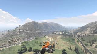 GTA5 bmx glide stunt