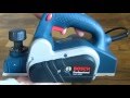 Unpacking  / unboxing planers Bosch GHO 6500 0601596000