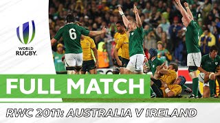 Australia v Ireland | Rugby World Cup 2011 Pool Stage | Full Match