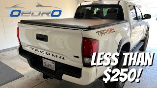 OEDRO 5ft Soft Trifold Tonneau Cover for 20162023 Toyota Tacoma | How to Install Unboxing Review