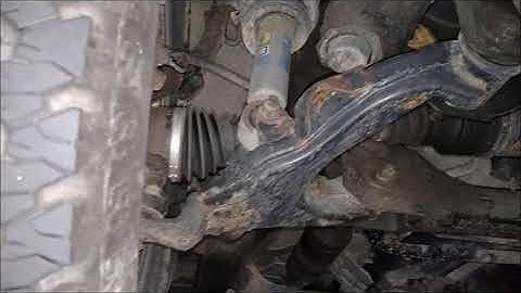 2006 Tundra front suspension banging noise