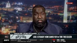"Wemby is biggest choker in NBA history" - Perkins Reacts to Spurs' Epic Collapse in NBA Finals