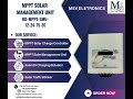 35A MPPT Solar Management Unit (12V/24V) | MSV Electronics ⚡️