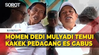 Dedi Mulyadi Temui Kakek Penjual Es Gabus, Diminta Jujur Biaya Sekolah Anak-Tanya Bahan Dagangan