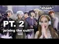 reacting to BTS for the first time pt. 2 (aka joining the cult??)