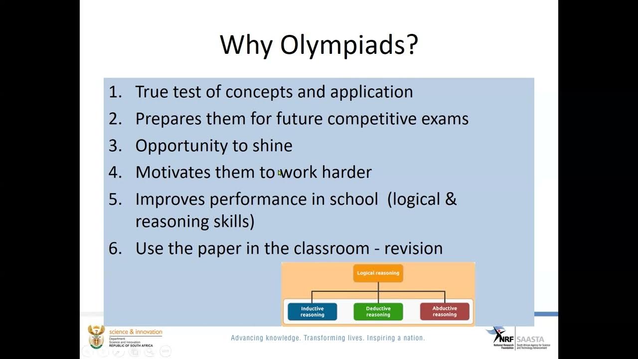 National science olympiad YouTube