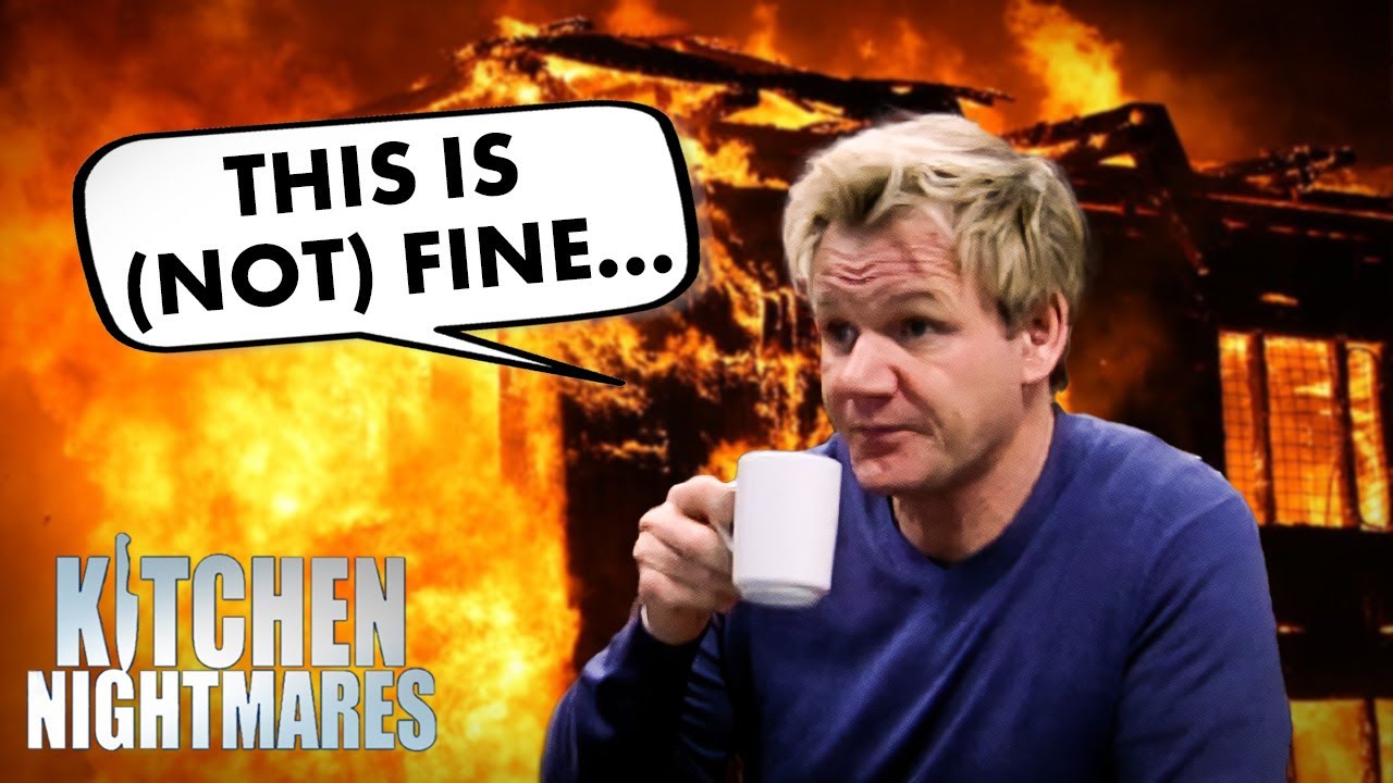this is fine (and definitely not a kitchen nightmare) | Kitchen Nightmares | Gordon Ramsay