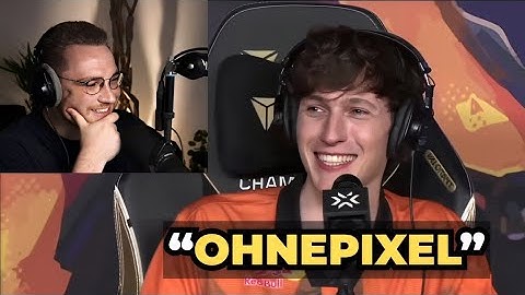 ohnePixel Reacts to Boaster Mentioning Him in Valorant Press Conference