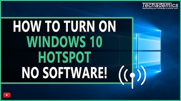 How To: Make WiFi Hotspot in Windows 10 Without Using Any Software