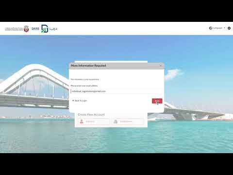 System Login - Darb Abu Dhabi Toll Gates System