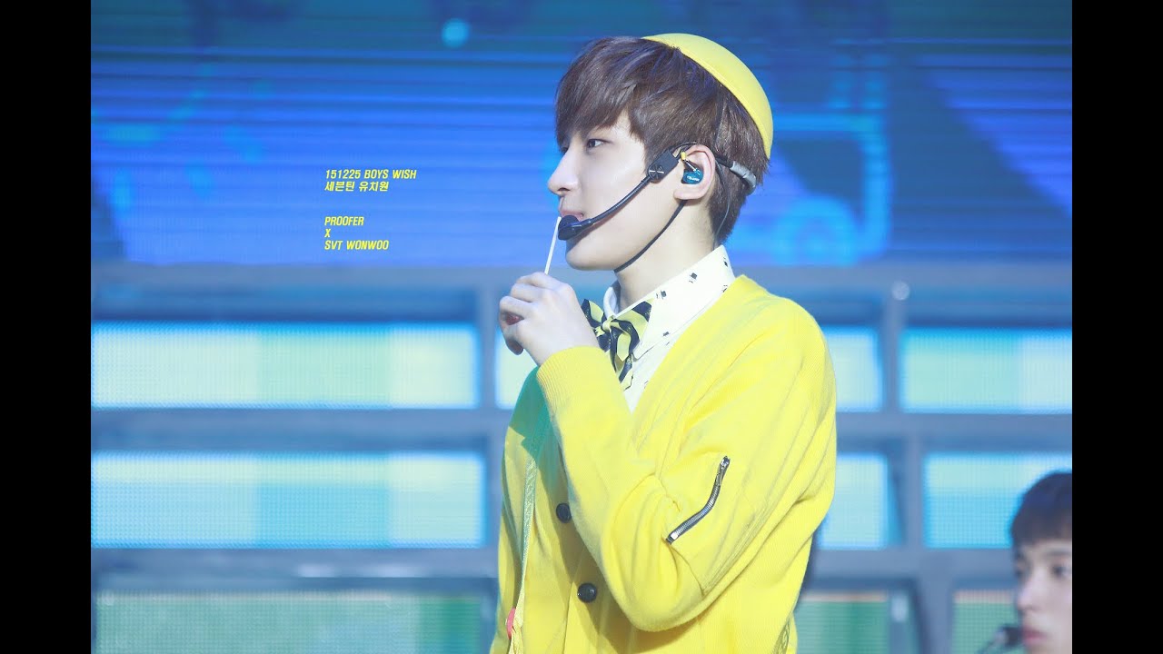 151225 BOYS WISH 세븐틴 유치원 원우
