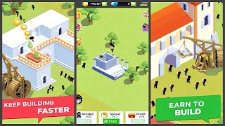 Idle Empire - Save The Stickman & Building Game (Early Access) (Gameplay Android) screenshot 5